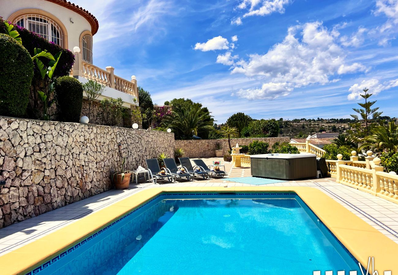 Villa in Benissa - LA JOYA - Gemütliche Villa für 6 Personen mit Aussicht und privatem Pool 