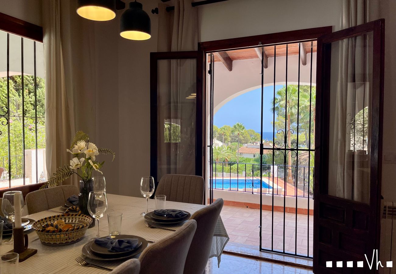 Villa in Moraira - EL RACONET -  villa nur 700 m vom Meer entfernt.