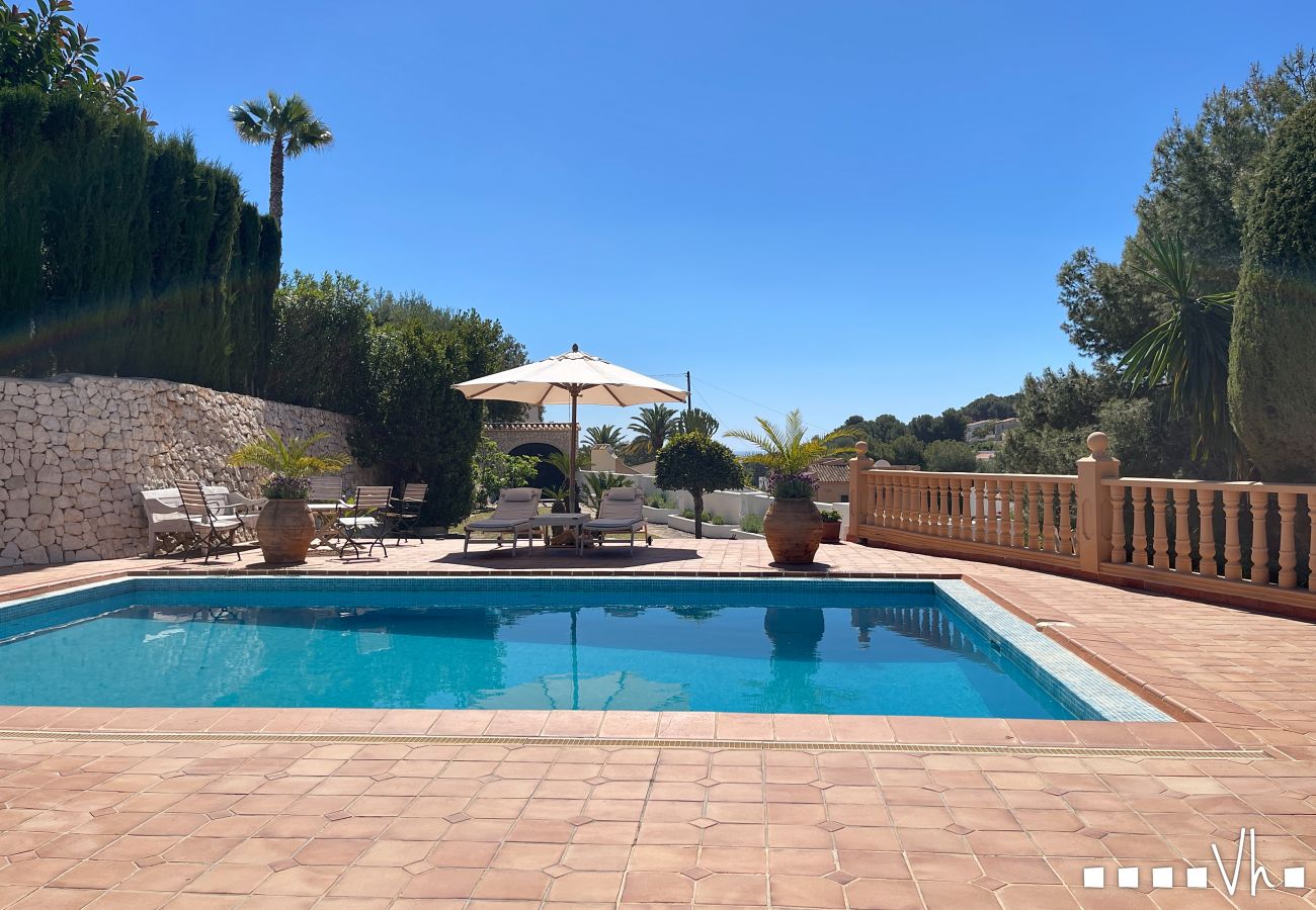 Villa in Benissa - Villa in Benissa mit privatem Pool für 8 Personen | Ferienhaus Costa Blanca - ALELUYA