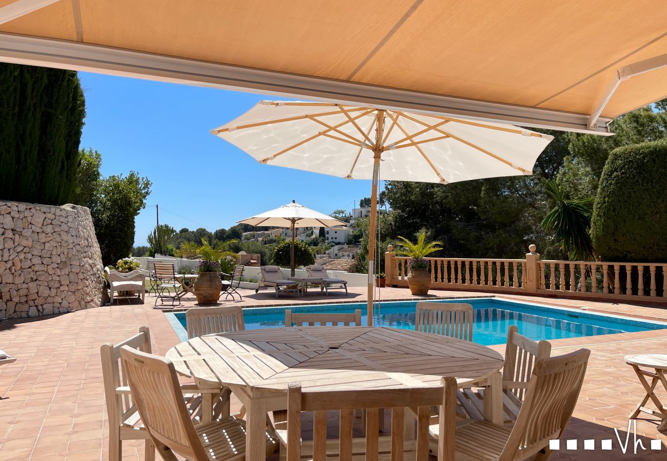 Villa in Benissa - Villa in Benissa mit privatem Pool für 8 Personen | Ferienhaus Costa Blanca - ALELUYA