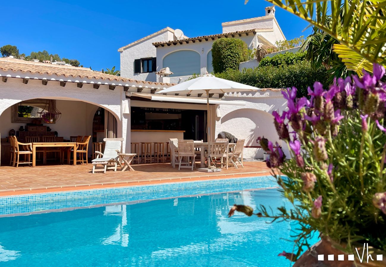 Villa in Benissa - Villa in Benissa mit privatem Pool für 8 Personen | Ferienhaus Costa Blanca - ALELUYA