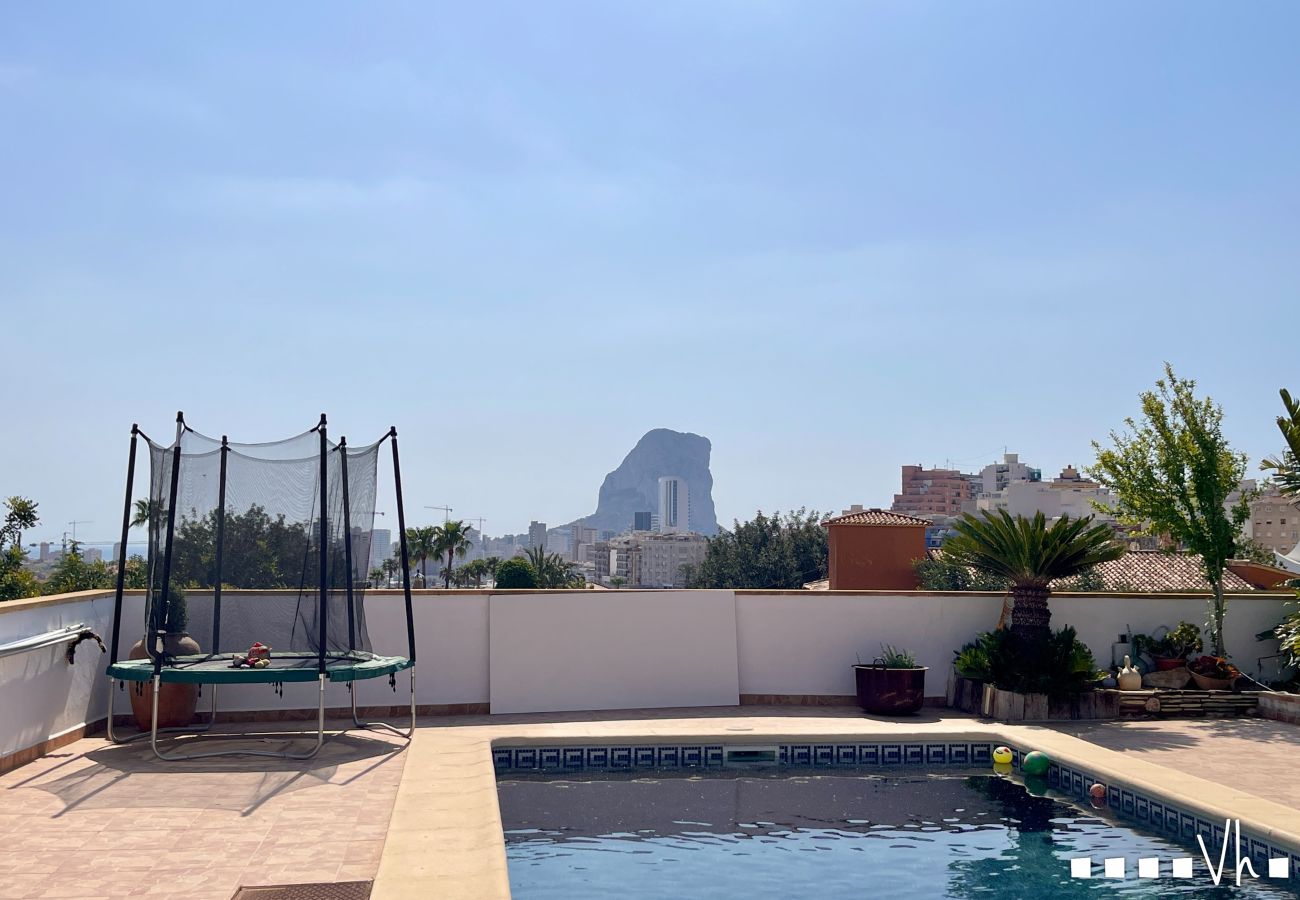 Villa in Calpe / Calp - Villa in Calpe mit privatem Pool für 6 Personen - CASA MEDITERRÁNEA