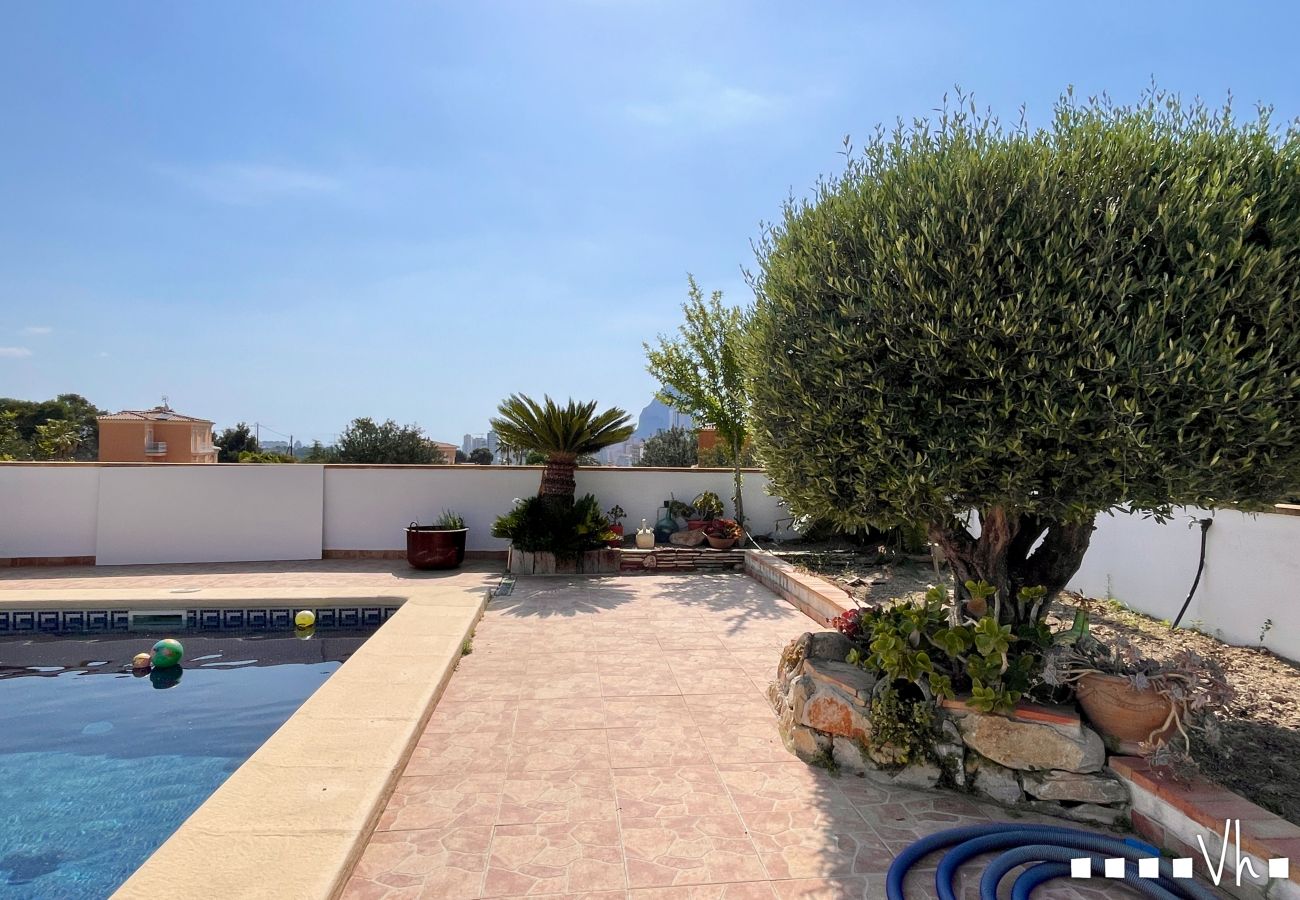 Villa in Calpe / Calp - Villa in Calpe mit privatem Pool für 6 Personen - CASA MEDITERRÁNEA