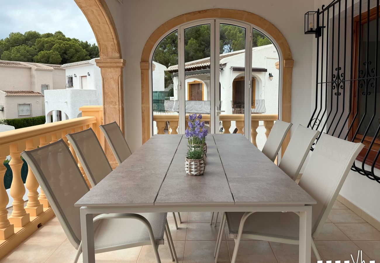 Villa in Moraira - Villa in Moraira mit privatem Pool, 5 Minuten vom Strand - CAVALLET