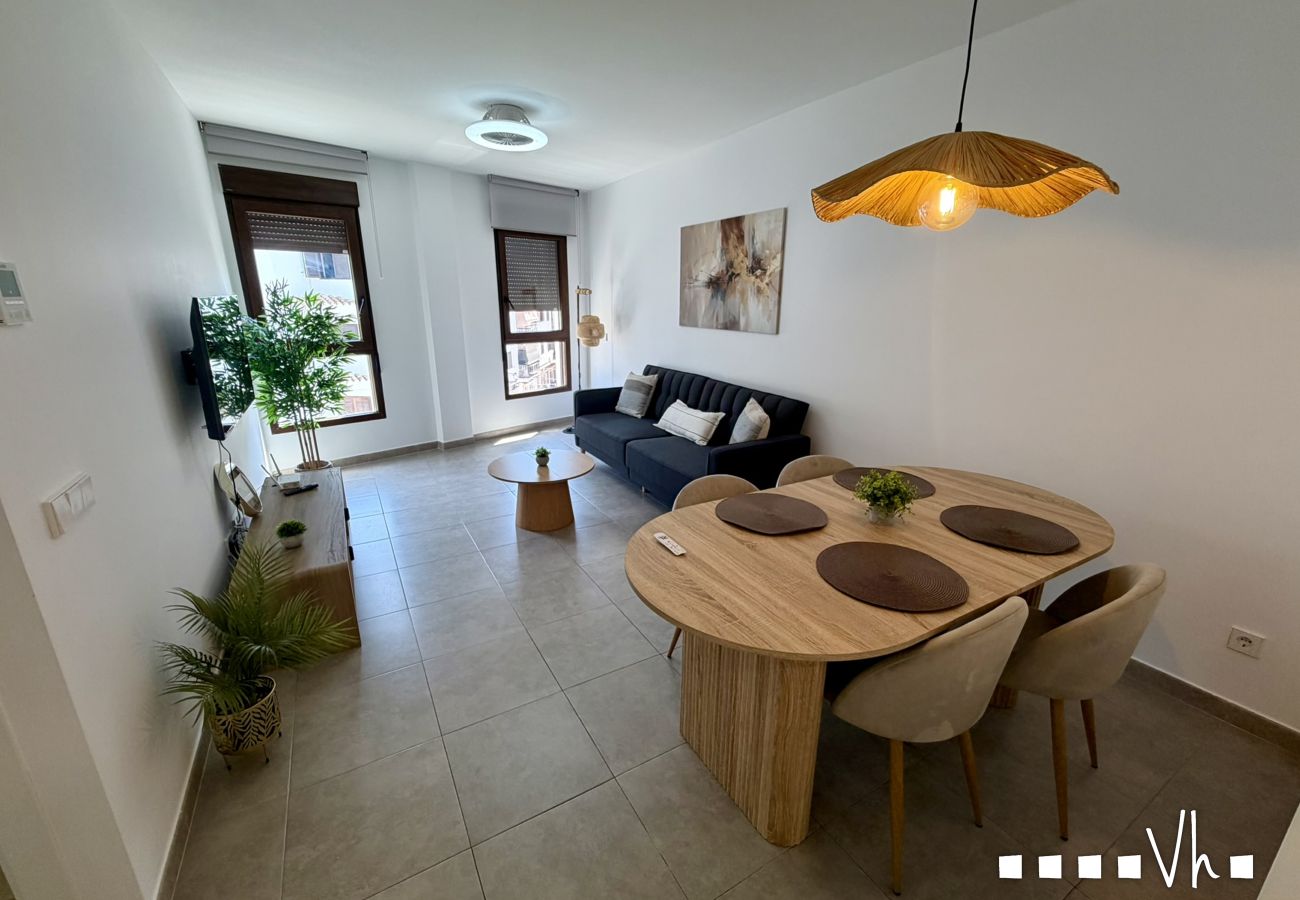 Ferienwohnung in Moraira - APATAMENTO AURA - im Zentrum von Moraira für 4, 400 Meter vom Strand entfernt