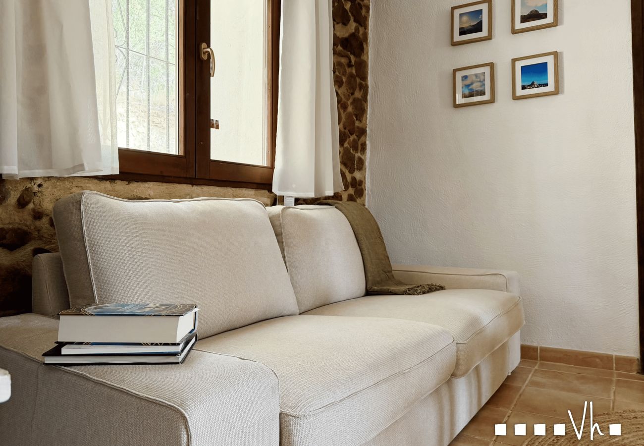 Villa in Benissa - CASA SARDÍ in Benissa für 6 Personen mit privatem Pool inmitten der Natur