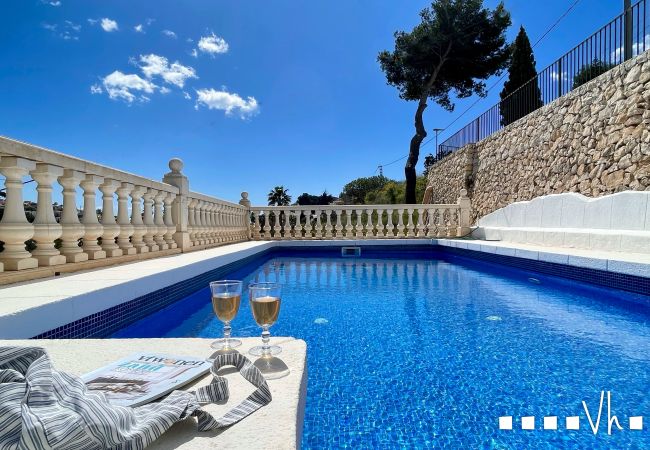 Villa/Dettached house in Benissa - ALOSA - Modern villa for rent in Benissa with sea views 