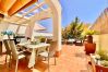 Terraced House in Calpe - MARYVILLA townhouse in Calpe &ndash; 3 bedrooms, sea views, 2 terraces, barbecue, air conditioning and Wi-Fi