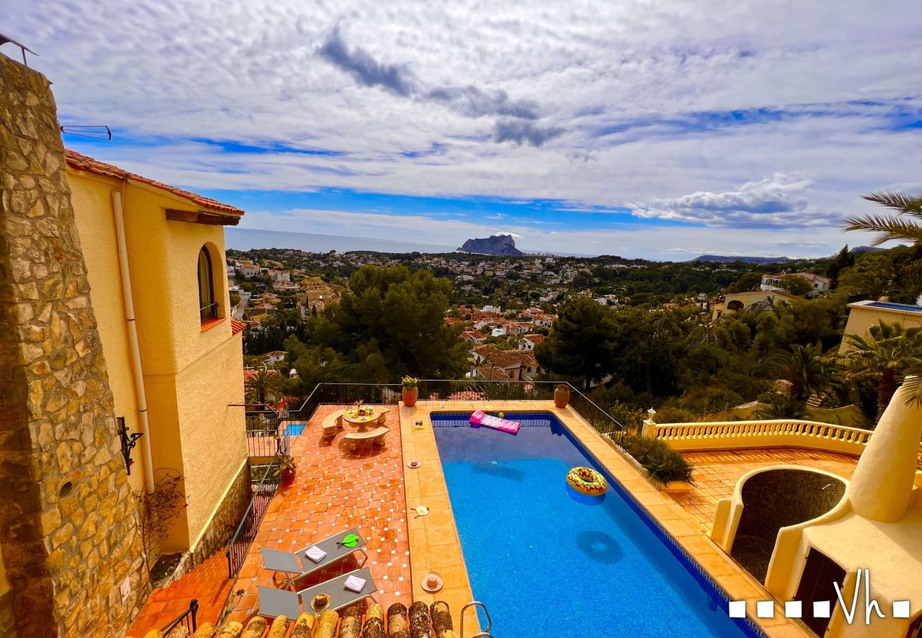 Villa in Benissa - CARLA - Rental for 4 people on the coast of Benissa with views to the sea 