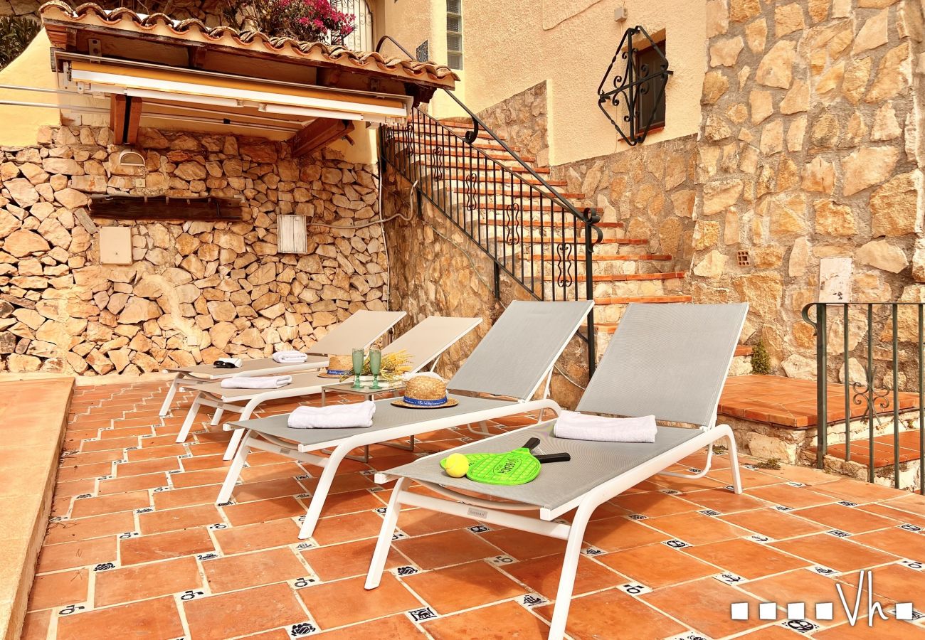 Villa in Benissa - CARLA - Rental for 4 people on the coast of Benissa with views to the sea 
