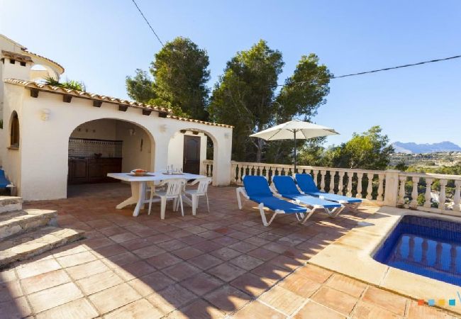 Villa in Benissa - RULLE - Villa for 6 people with spectacular sea views 