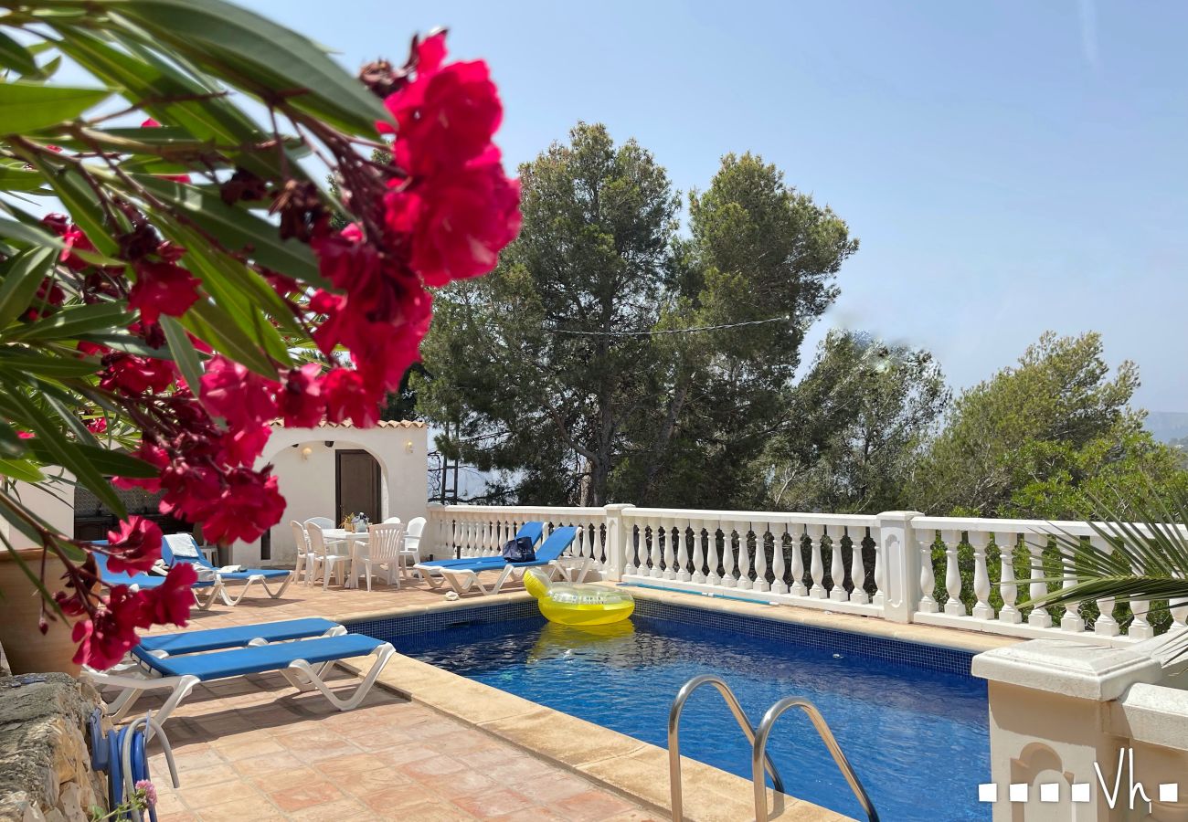 Villa in Benissa - RULLE - Villa for 6 people with spectacular sea views 