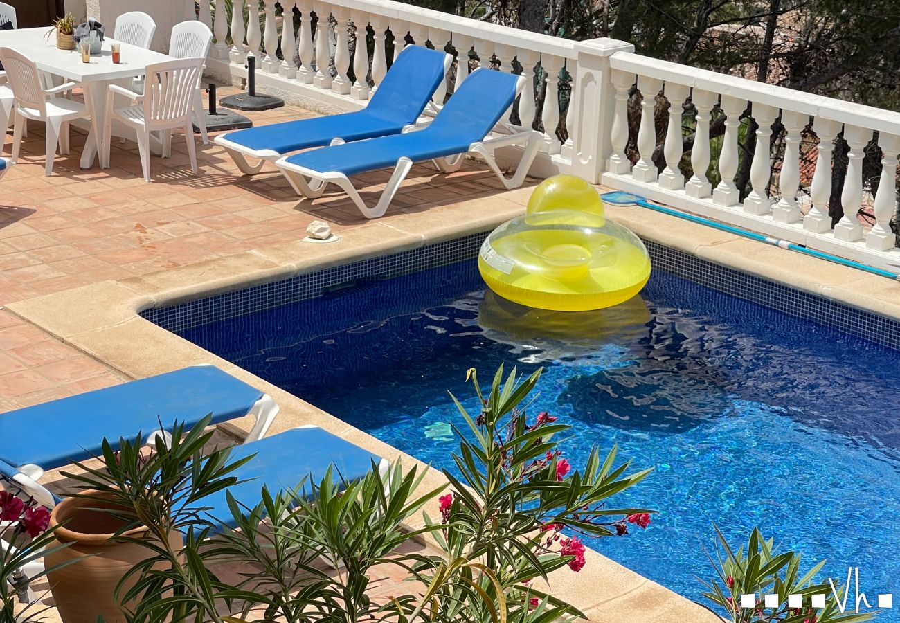 Villa in Benissa - RULLE - Villa for 6 people with spectacular sea views 