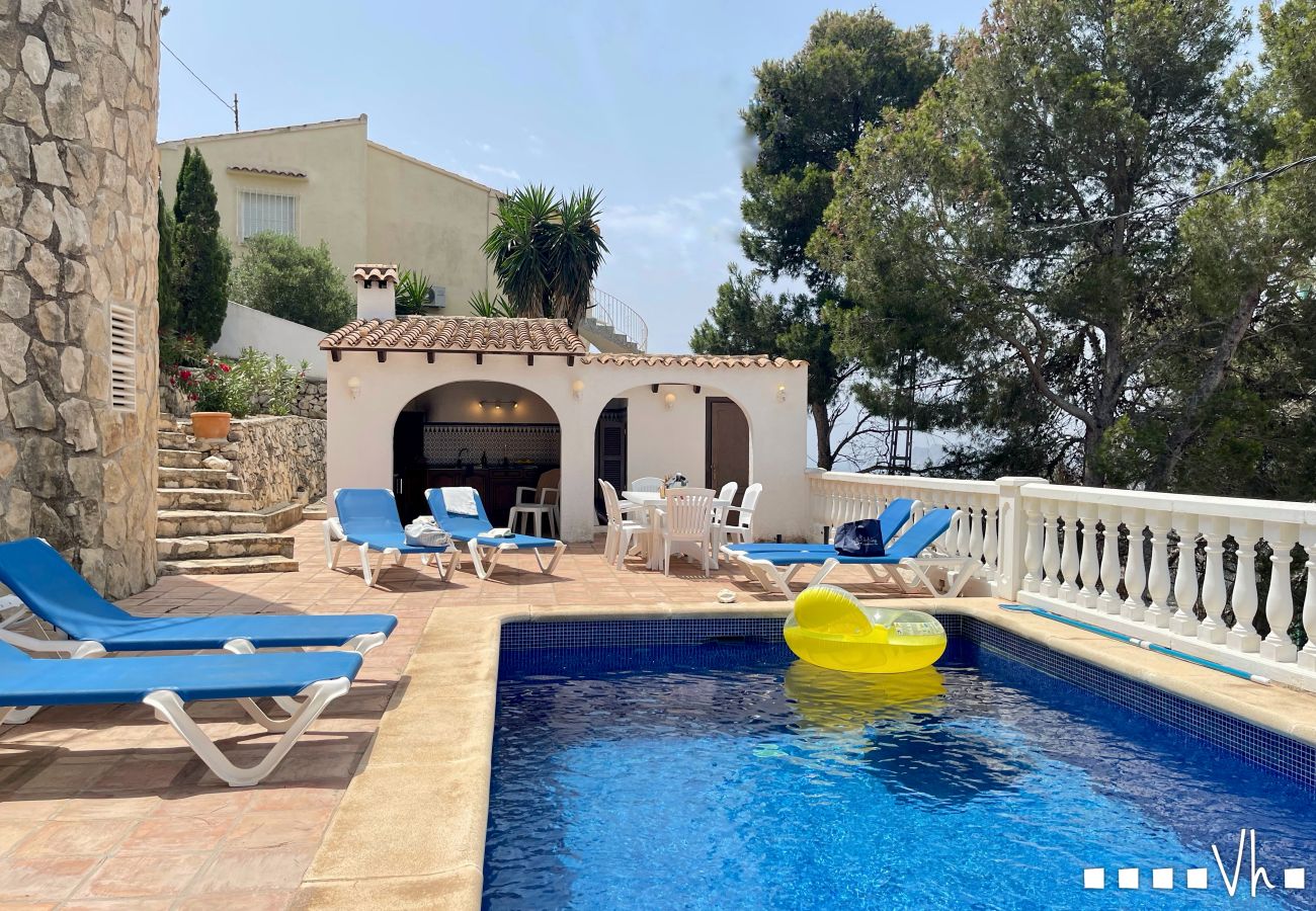 Villa in Benissa - RULLE - Villa for 6 people with spectacular sea views 