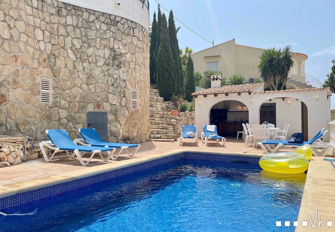 Villa in Benissa - RULLE - Villa for 6 people with spectacular sea views 