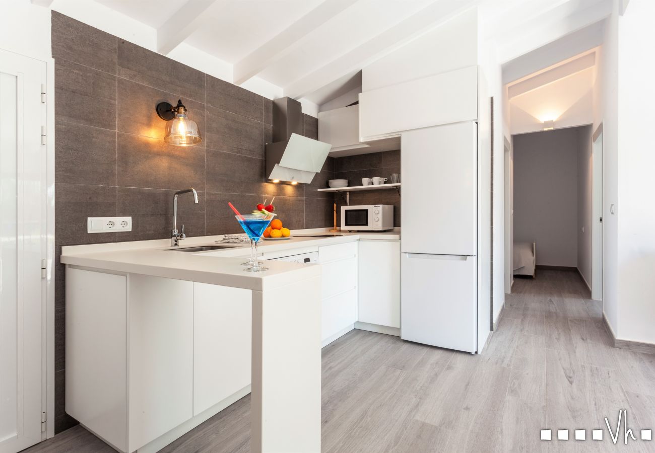 Apartment in Benissa - APARTAMENTO BEACH 4 - Beautiful apartment for 3 just 100 meters from Fustera beach