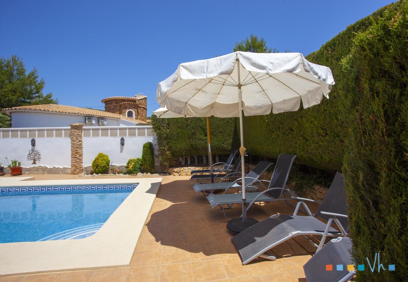 Villa in Calpe / Calp - FONDA - Charming holiday villa private pool in Calpe 