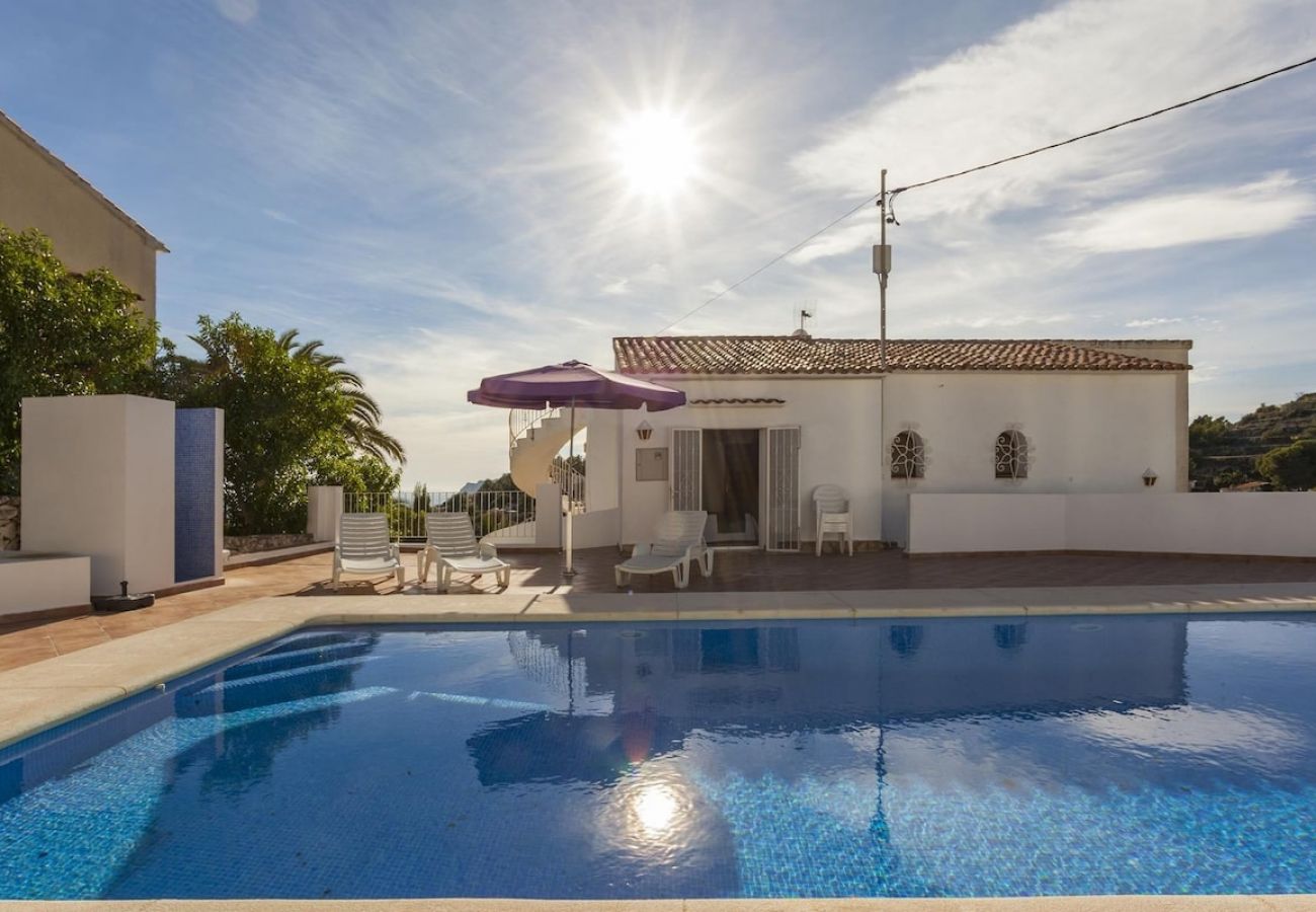 Villa in Benissa - SERENDIPIA - - Your dream holidays in a villa with views to the sea on the coast of Benissa 