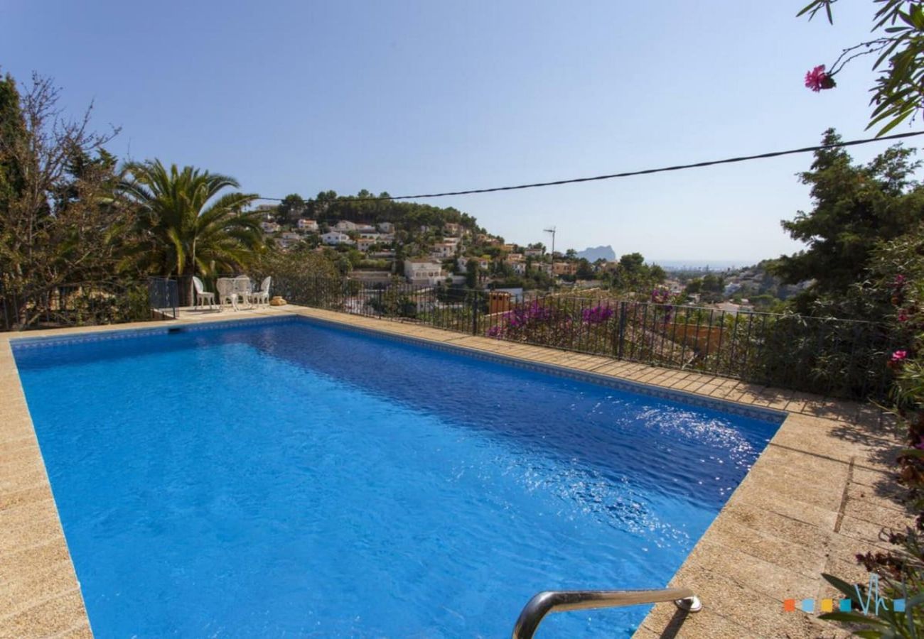 Apartment in Benissa - NADINE - Rental for 2 people with wonderful seaviews 