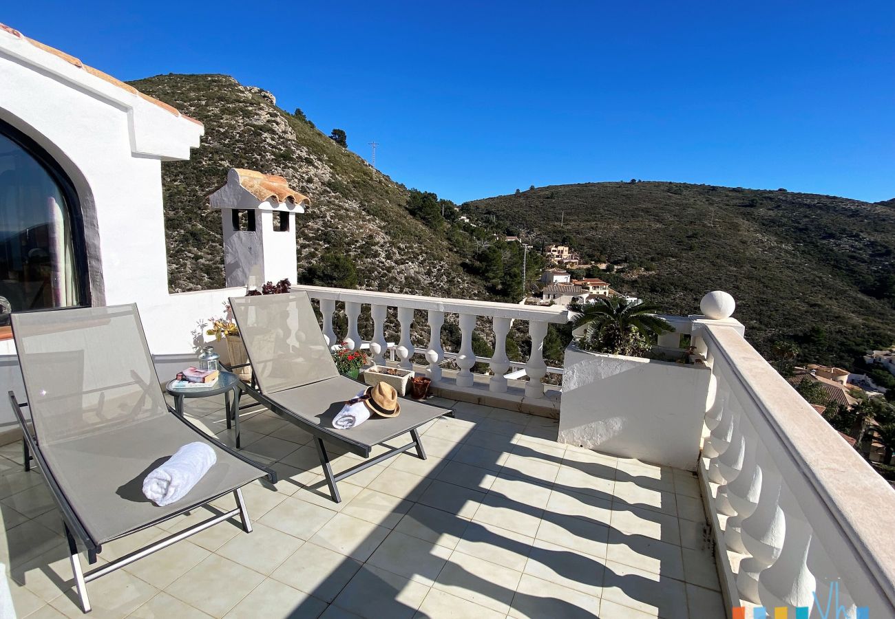 Villa in Moraira - LA COLINA-Sunny holiday home near the beach of El Portet