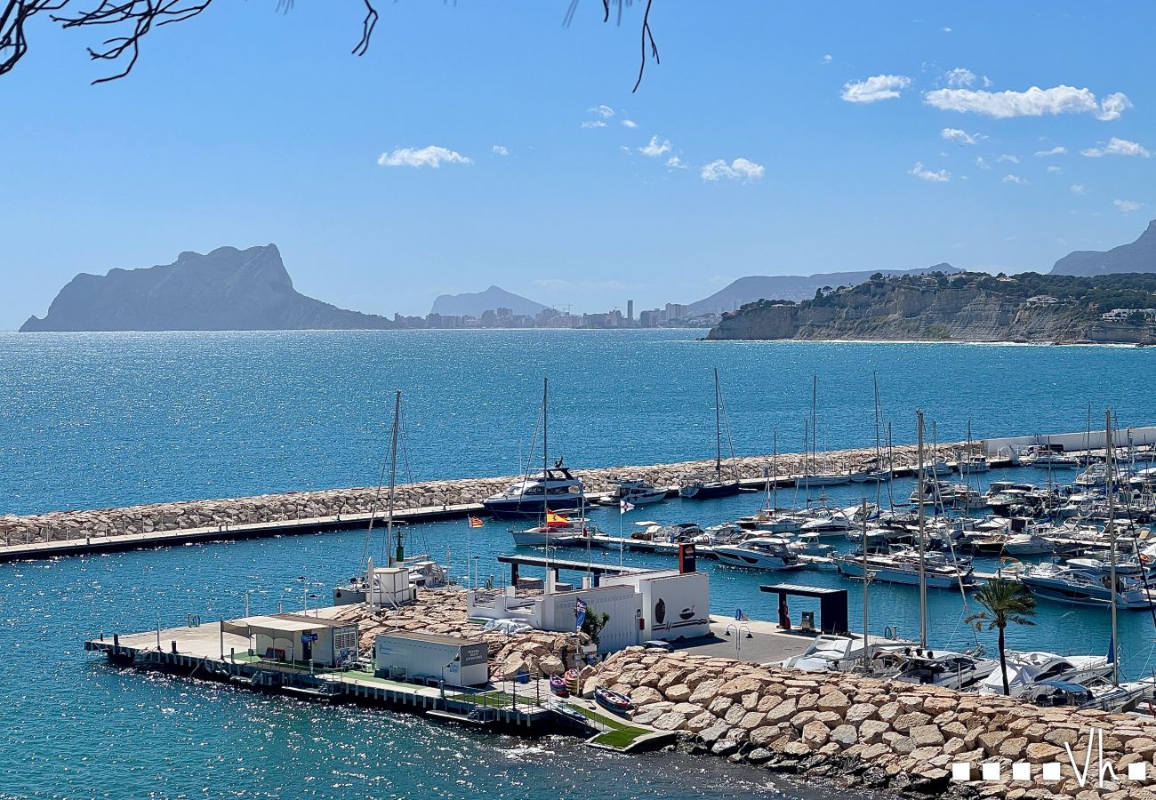 Villa in Moraira - Villa RODRIGANDA in Moraira – 3 bedrooms, private pool, 700 metres from El Portet beach, air conditioning and Wi-Fi