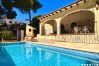 Villa in Moraira - Villa RODRIGANDA in Moraira – 3 bedrooms, private pool, 700 metres from El Portet beach, air conditioning and Wi-Fi