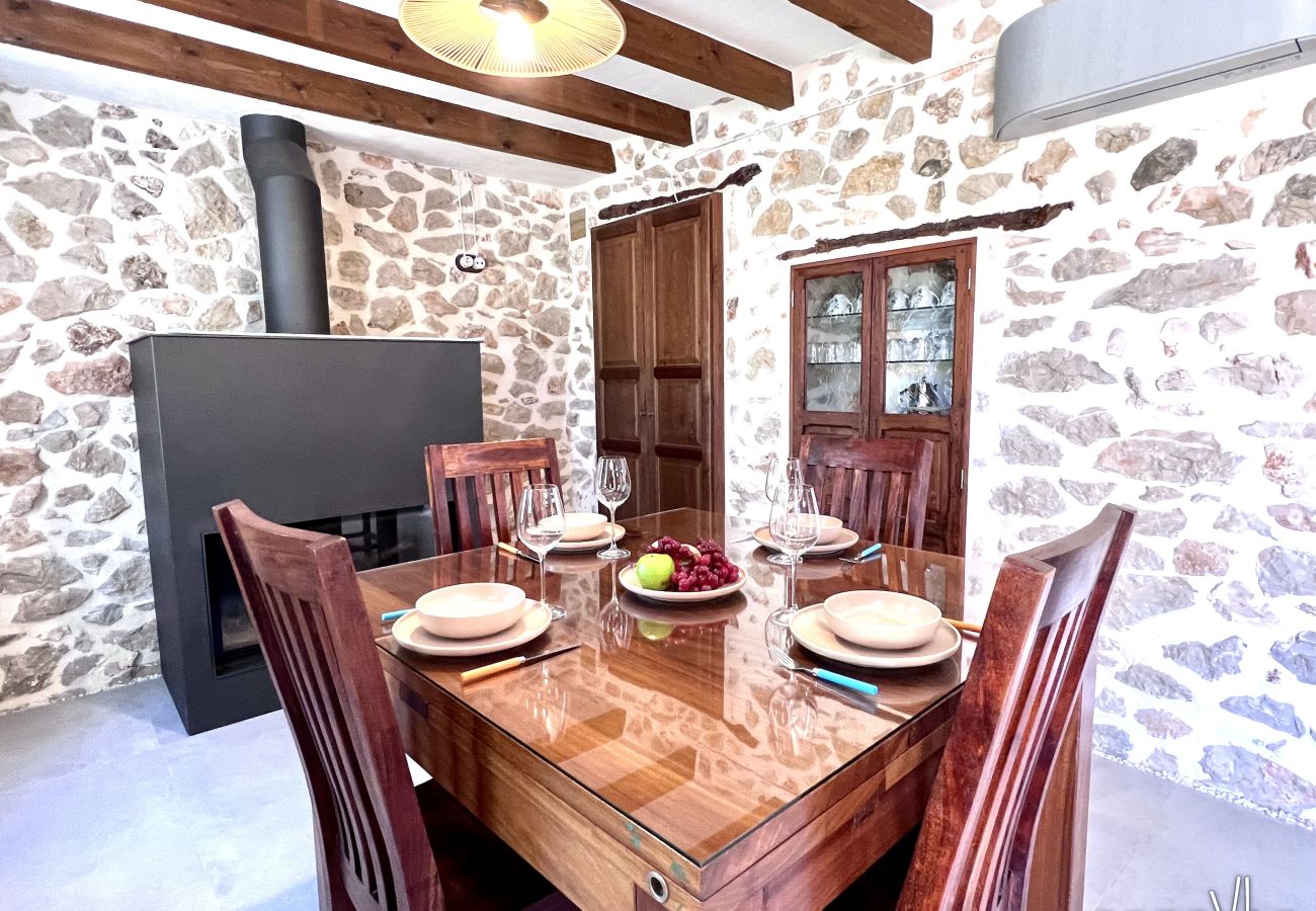 Villa in La Xara - CASA BLANCA - Large rustic finca for 14 guests