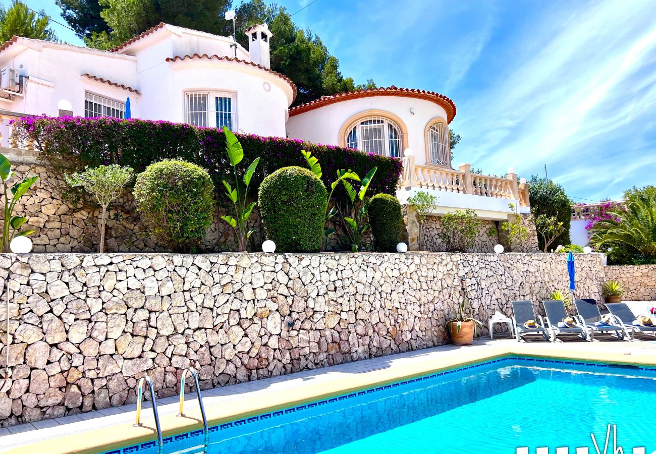 Villa in Benissa - LA JOYA - Charming villa for 6 persons with views and private pool 