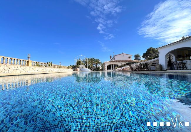 Villa in Javea / Xàbia - Villa GRANADELLA in Jávea – For 8 people with Mediterranean views, private pool and boho-chic style