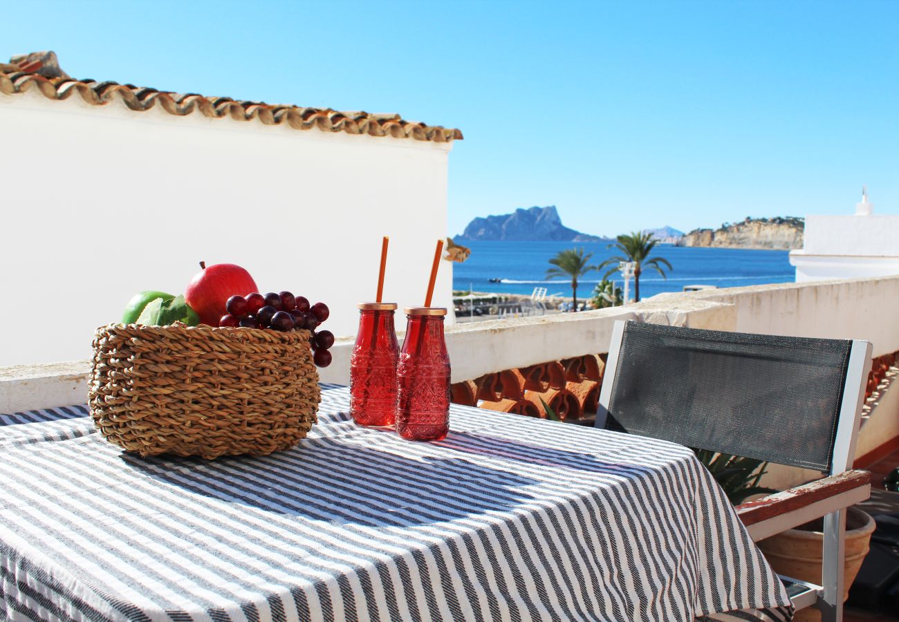 Apartment in Moraira - Apartamento DEL PUERTO: Mediterranean essence in the heart of Moraira