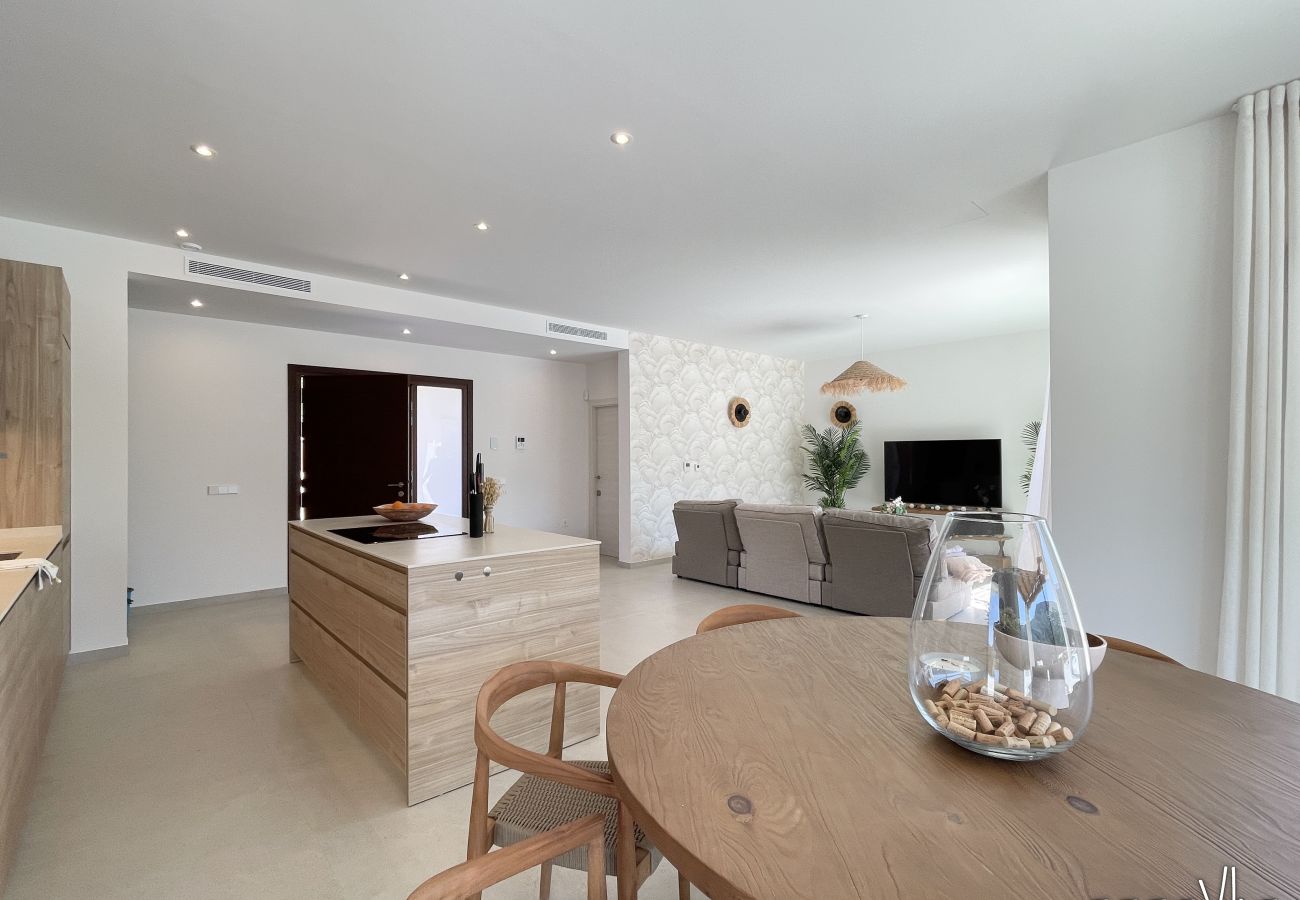 Villa in Pedreguer - Modern villa for 6 with private pool and mountain views  -  LA OKSANA 