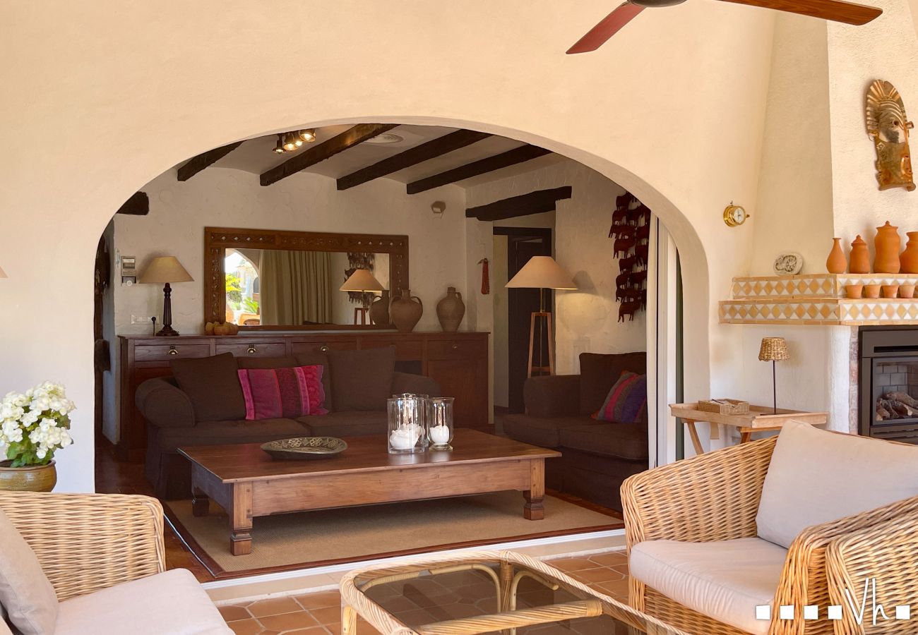 Villa in Benissa - Villa in Benissa with private pool for 8 guests | Costa Blanca holiday rental - ALELUYA