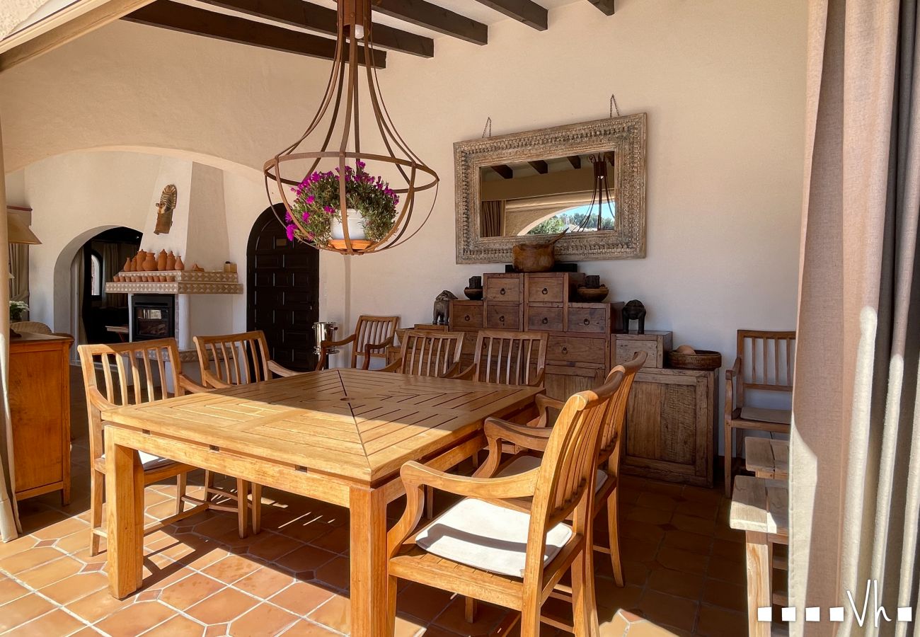 Villa in Benissa - Villa in Benissa with private pool for 8 guests | Costa Blanca holiday rental - ALELUYA