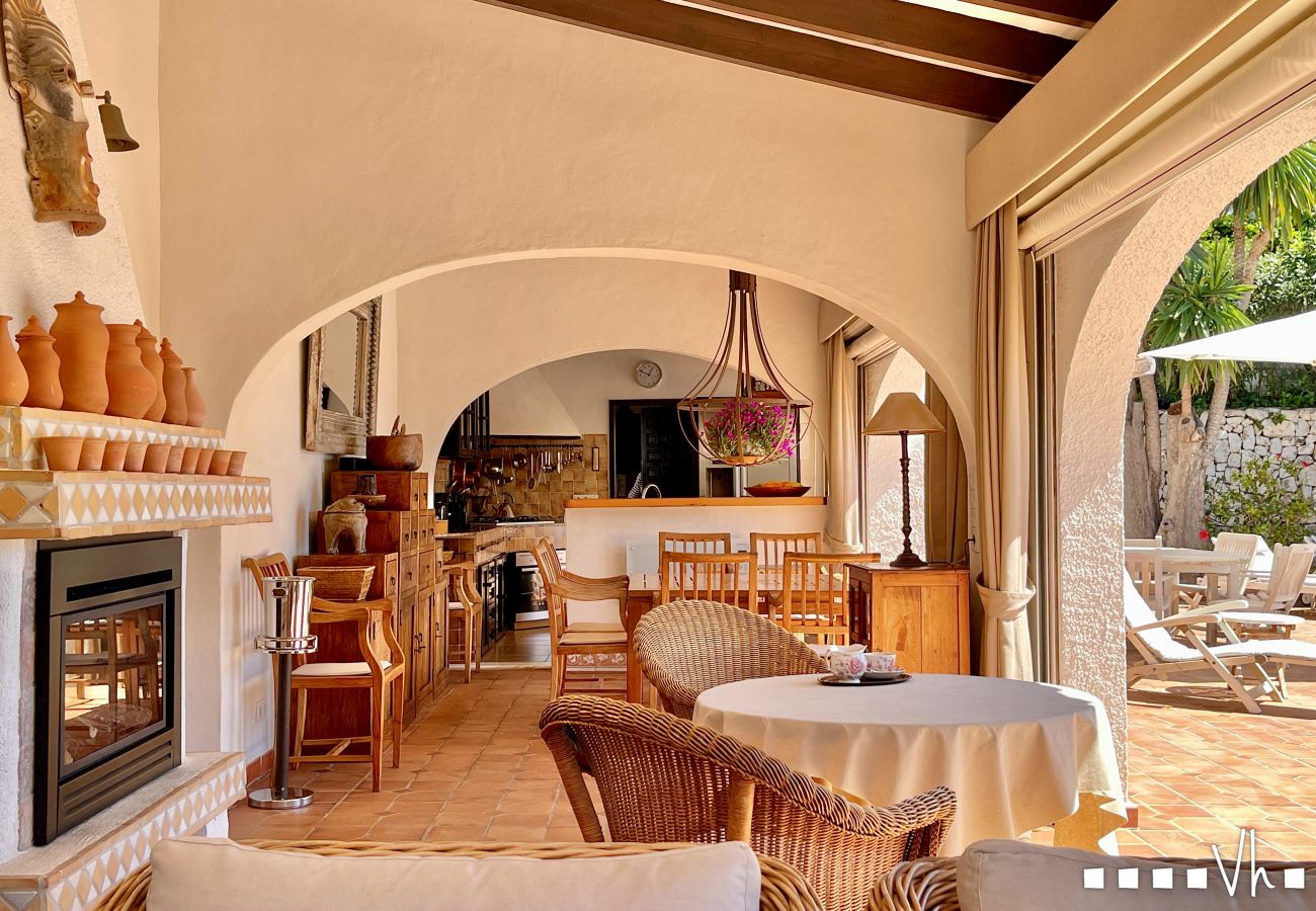 Villa in Benissa - Villa in Benissa with private pool for 8 guests | Costa Blanca holiday rental - ALELUYA