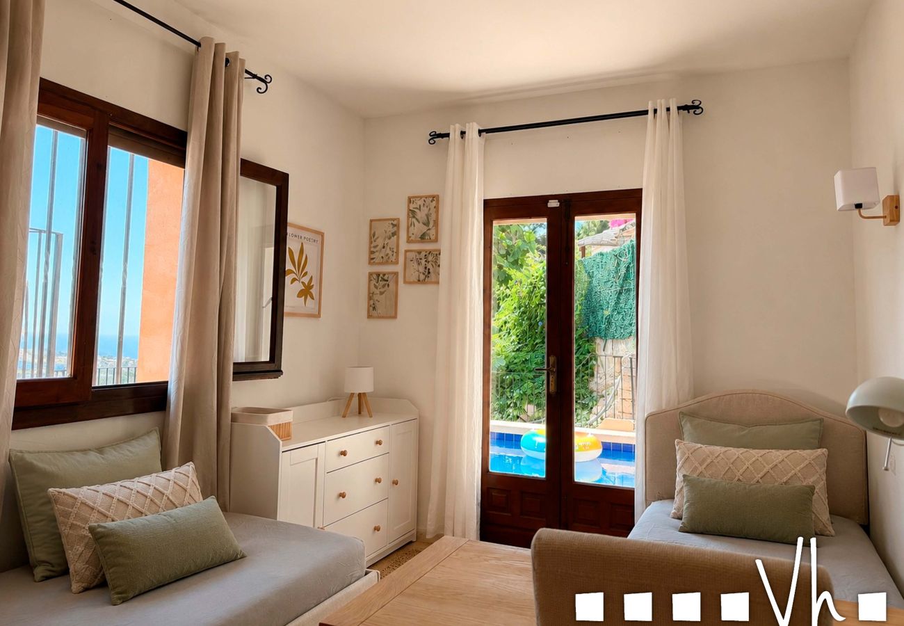 Villa in Benissa - Villa in Benissa for 6 with air conditioning and private pool - CASA MAGDALENA