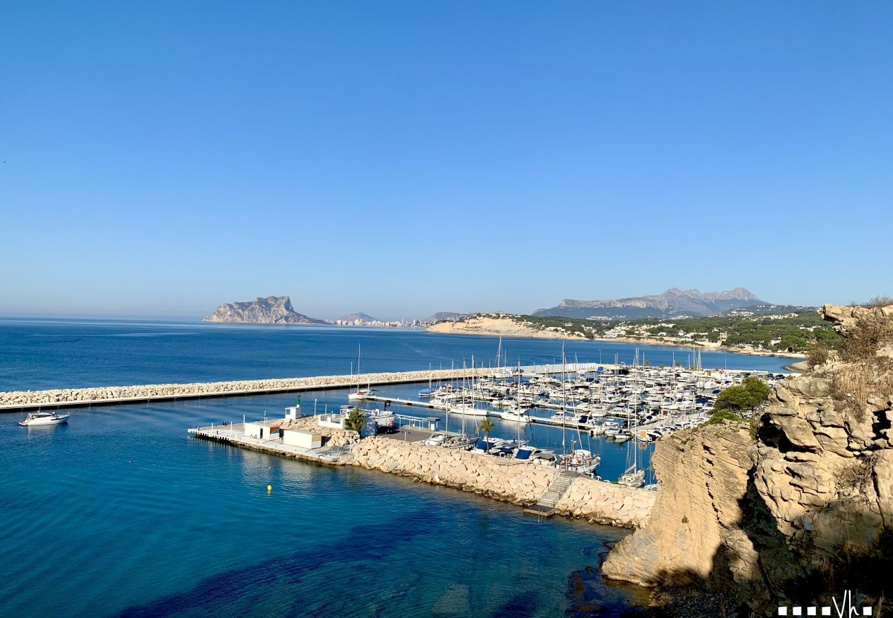 Apartment in Moraira - APATAMENTO AURA - in Moraira centre for 4, 400 metres from the beach