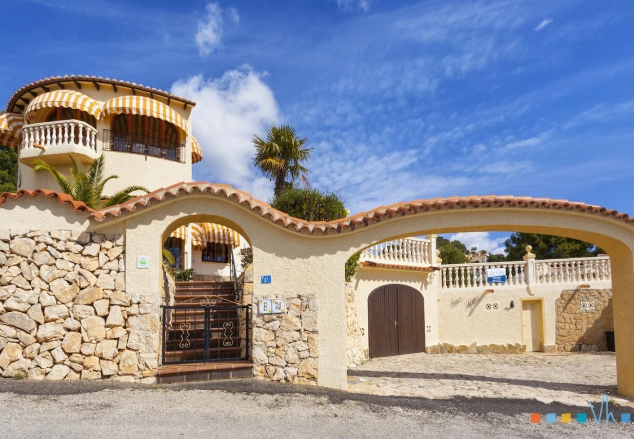 Villa à Benissa - GRALLA - Villa de vacances pour 5 personnes dans un quartier tranquille de la côte de Benissa 