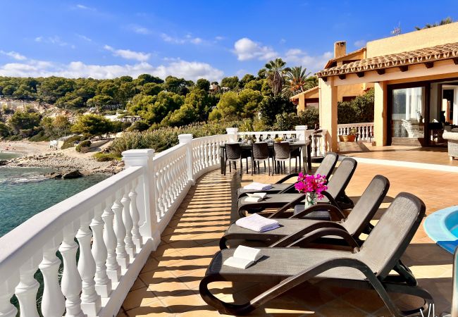 Villa à Benissa - MARINA BALADRAR -Villa en première ligne avec accès direct à la plage de Baladrar, Benissa
