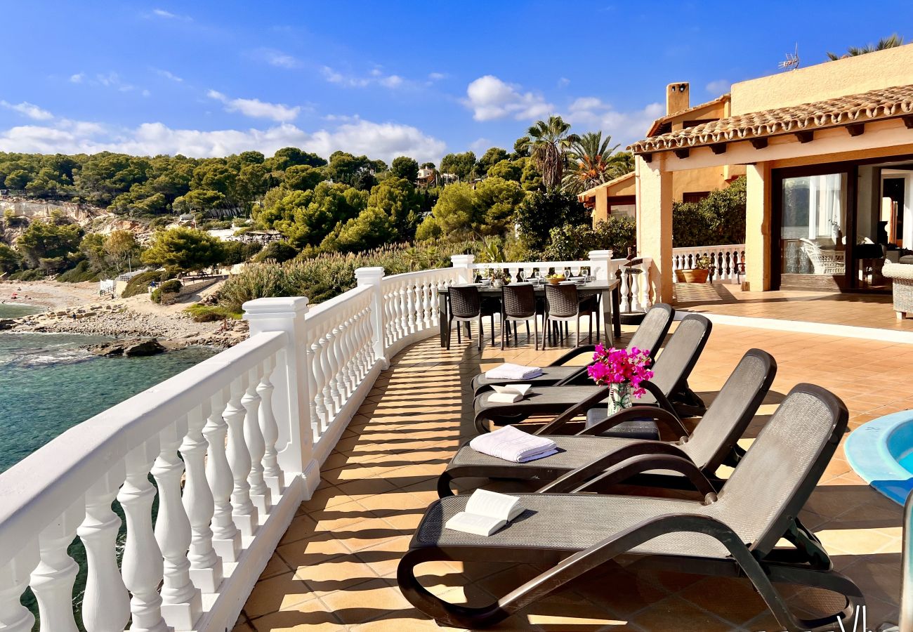 Villa à Benissa - MARINA BALADRAR -Villa en première ligne avec accès direct à la plage de Baladrar, Benissa