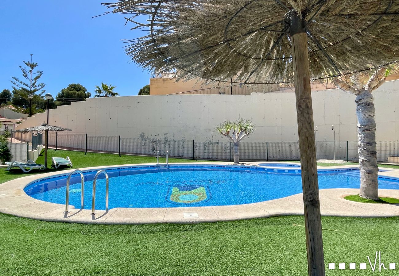Maison mitoyenne à Calpe / Calp - Maison mitoyenne MARYVILLA &agrave; Calpe &ndash; 3 chambres, vue sur la mer, 2 terrasses, barbecue, climatisation et Wi-Fi