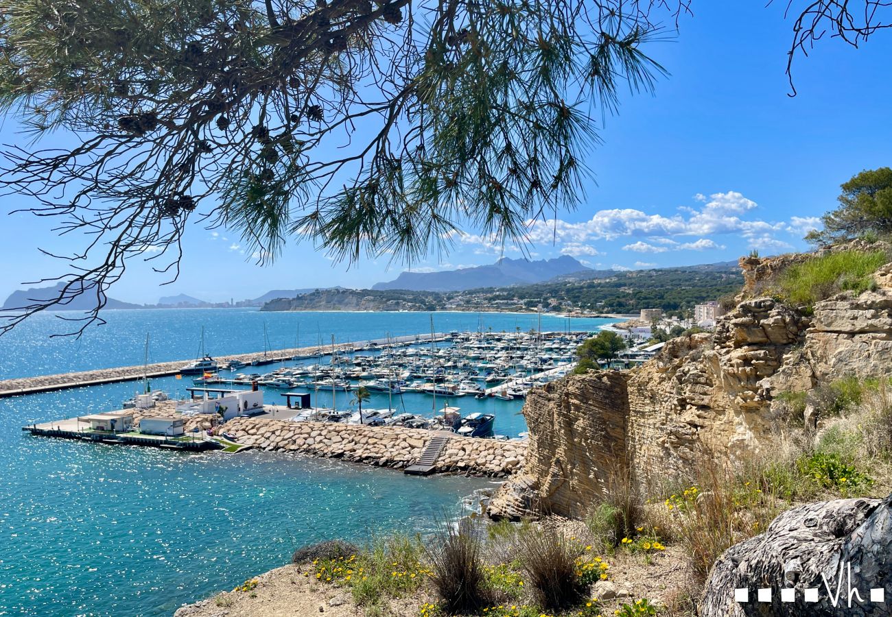 Appartement à Moraira - Appartement MILOS à Moraira – Pour 4 personnes, à 200 m de la mer et terrasse.