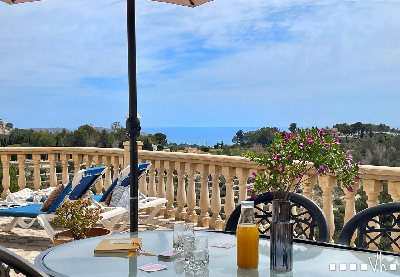 Villa à Benissa - EL HORIZONTE - Belle villa pour 4 personnes avec vue sur la mer à Benissa 