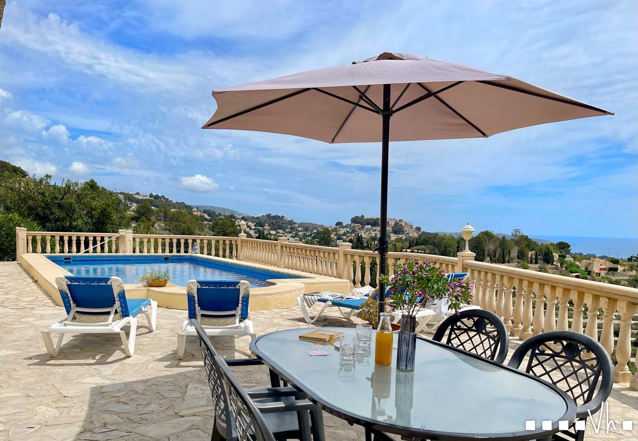 Villa à Benissa - EL HORIZONTE - Belle villa pour 4 personnes avec vue sur la mer à Benissa 