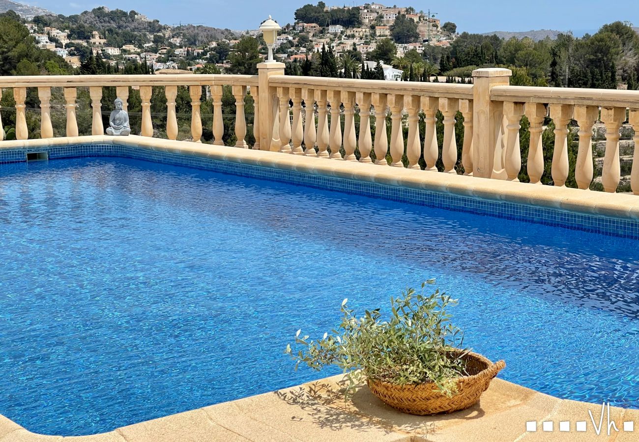 Villa à Benissa - EL HORIZONTE - Belle villa pour 4 personnes avec vue sur la mer à Benissa 