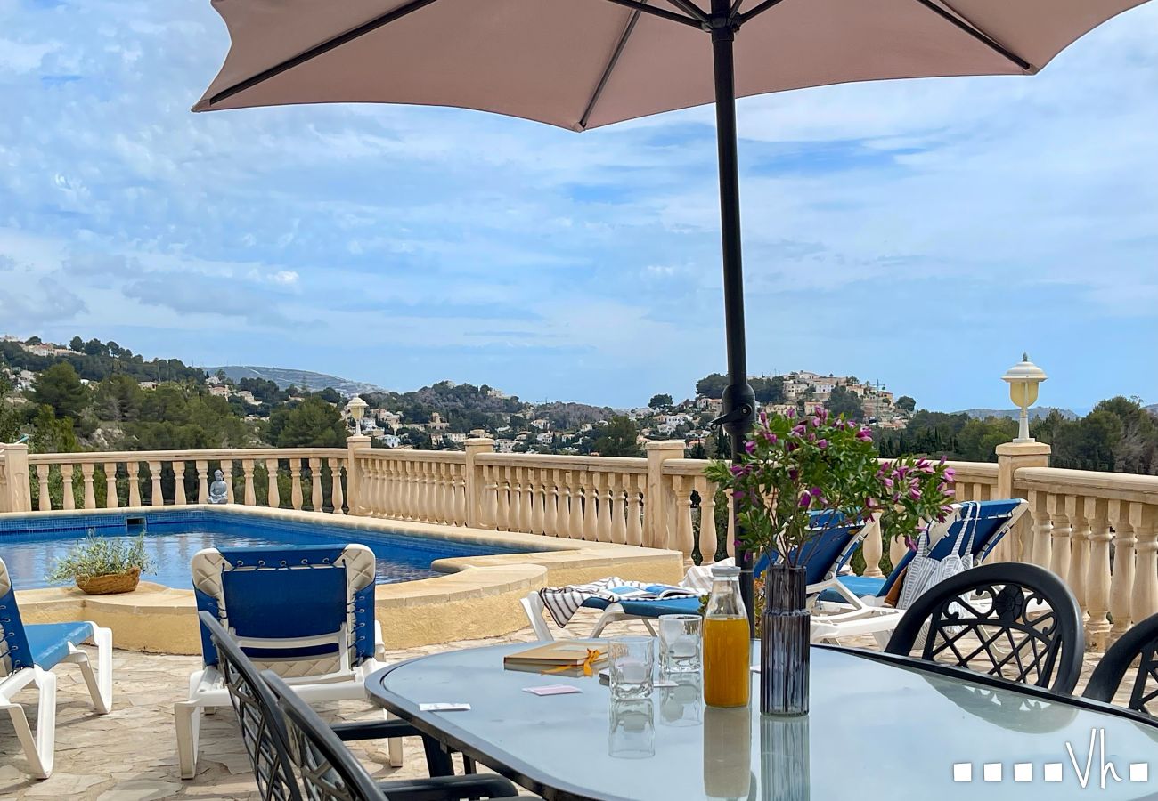 Villa à Benissa - EL HORIZONTE - Belle villa pour 4 personnes avec vue sur la mer à Benissa 