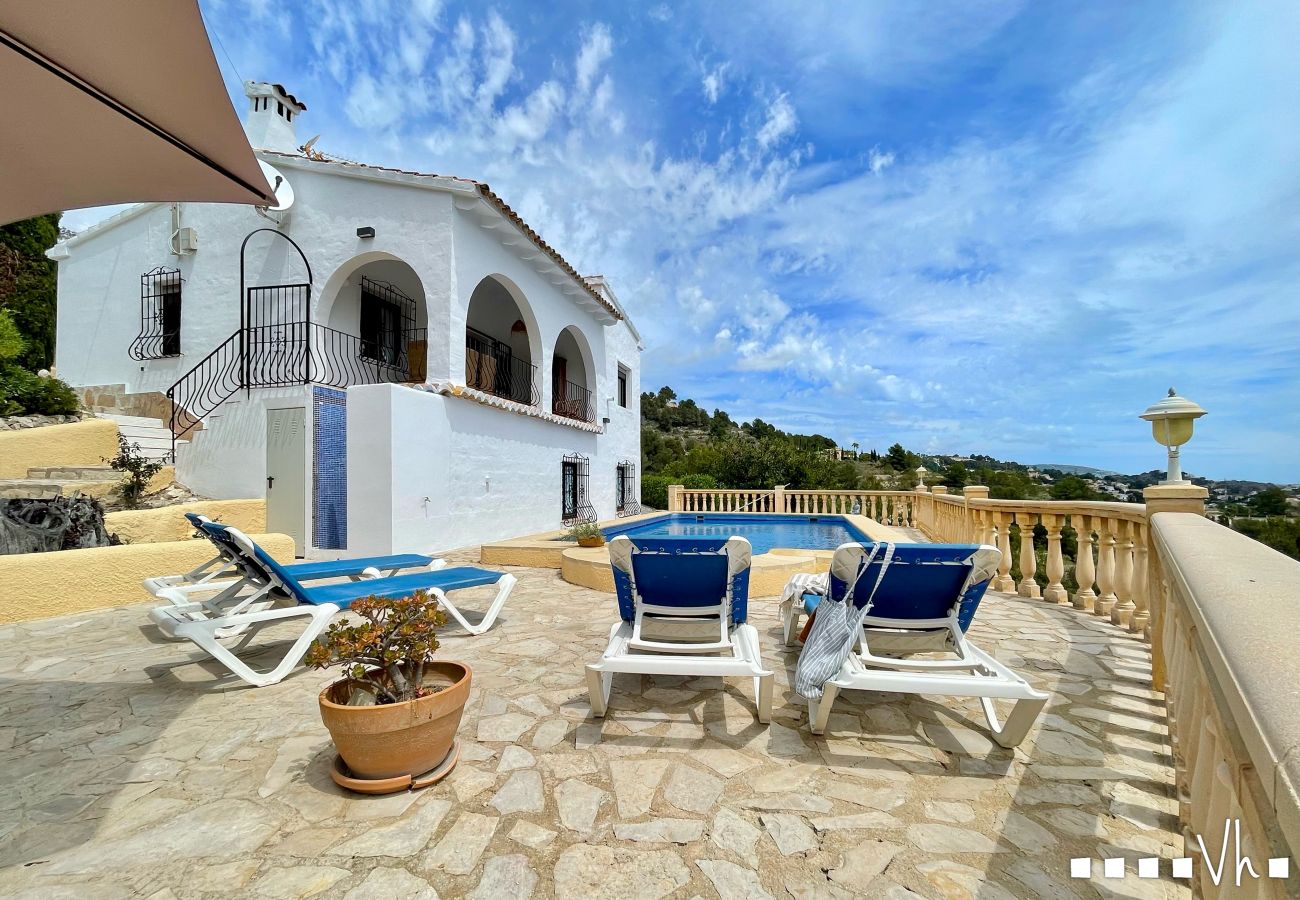 Villa à Benissa - EL HORIZONTE - Belle villa pour 4 personnes avec vue sur la mer à Benissa 