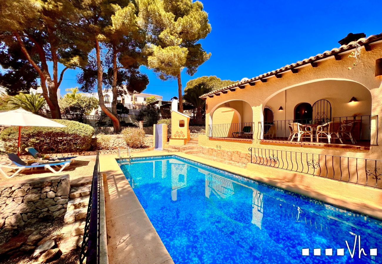 Villa à Moraira - RODRIGANDA - Villa rustique à 700 mètres de la plage d'El Portet