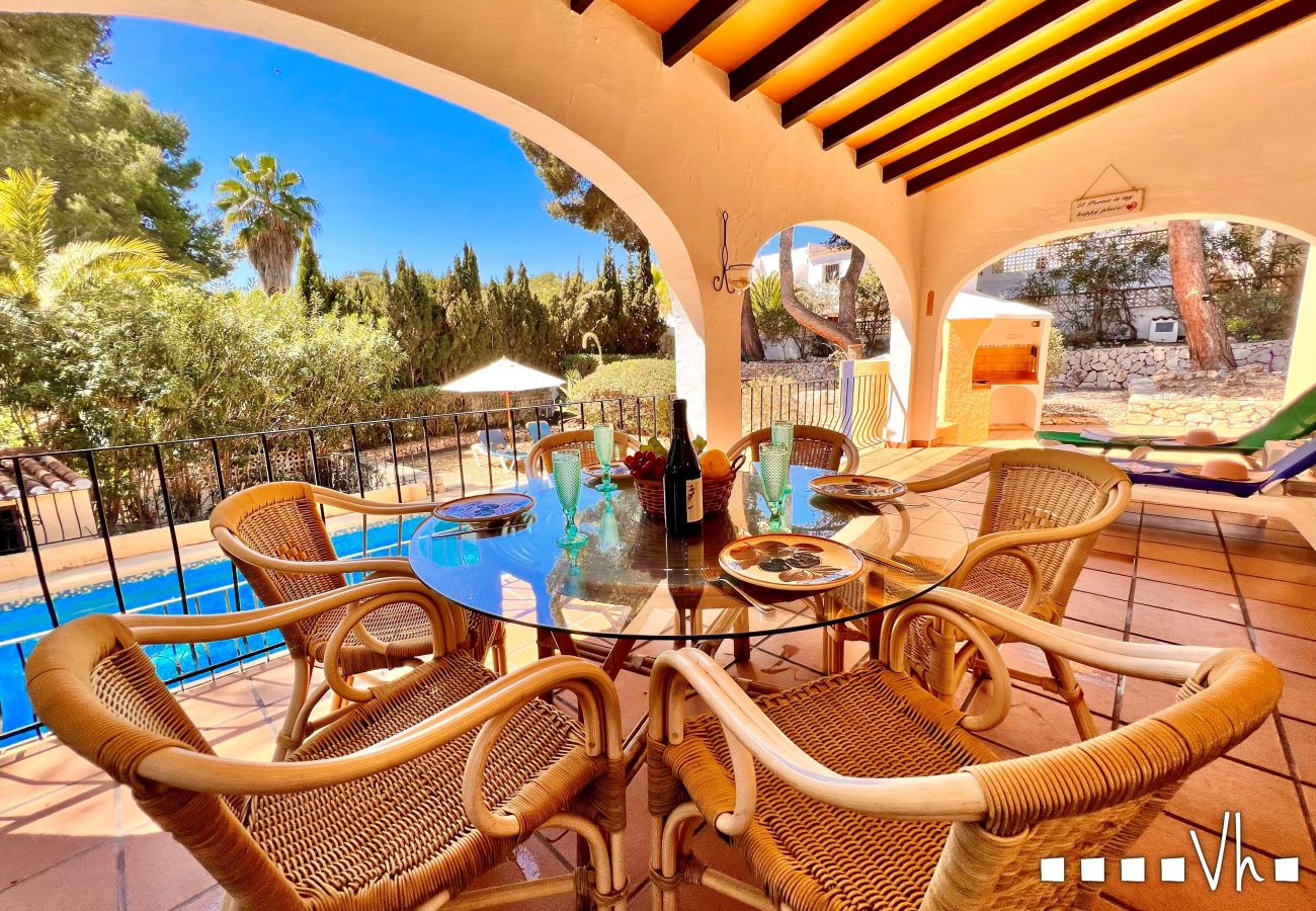 Villa à Moraira - RODRIGANDA - Villa rustique à 700 mètres de la plage d'El Portet