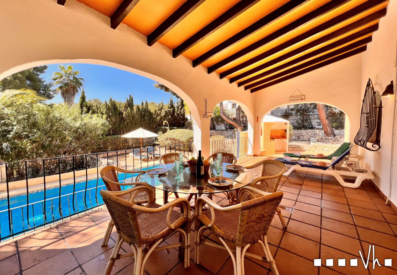 Villa à Moraira - RODRIGANDA - Villa rustique à 700 mètres de la plage d'El Portet