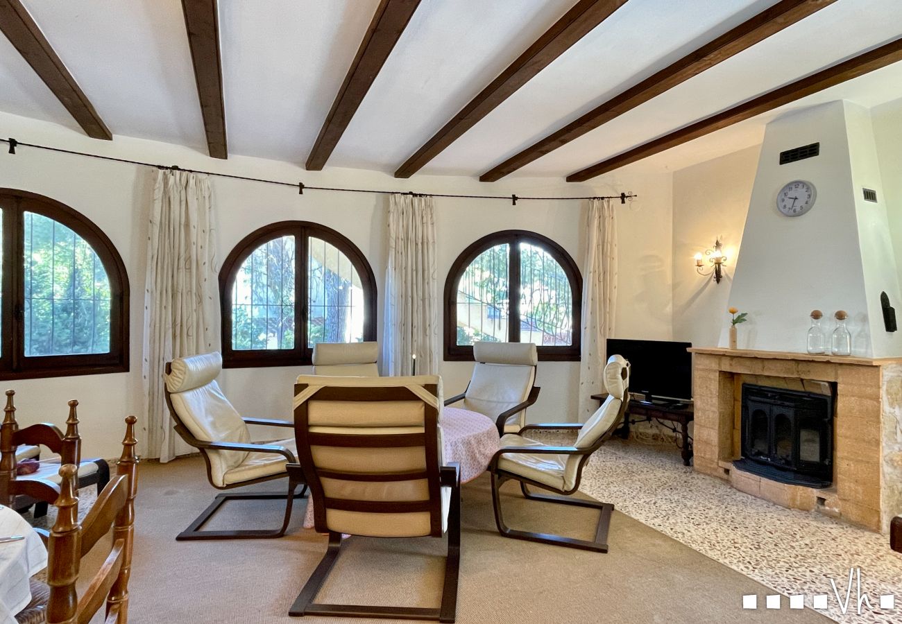 Villa à Moraira - Villa RODRIGANDA à Moraira – 3 chambres, piscine privée, à 700 m de la plage El Portet, climatisation et wifi